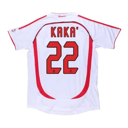 KAKA' #22 AC Milan Retro Jersey Away Soccer Shirt 2006/07 UCL - bestsoccerstore