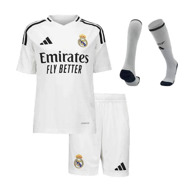 Kids Real Madrid Custom Home Full Soccer Kits
2024/25 - bestsoccerstore