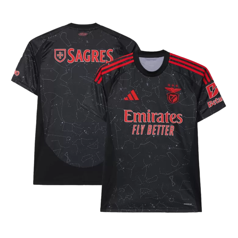 Benfica Soccer Jersey Away Custom Shirt 2024/25 - bestsoccerstore