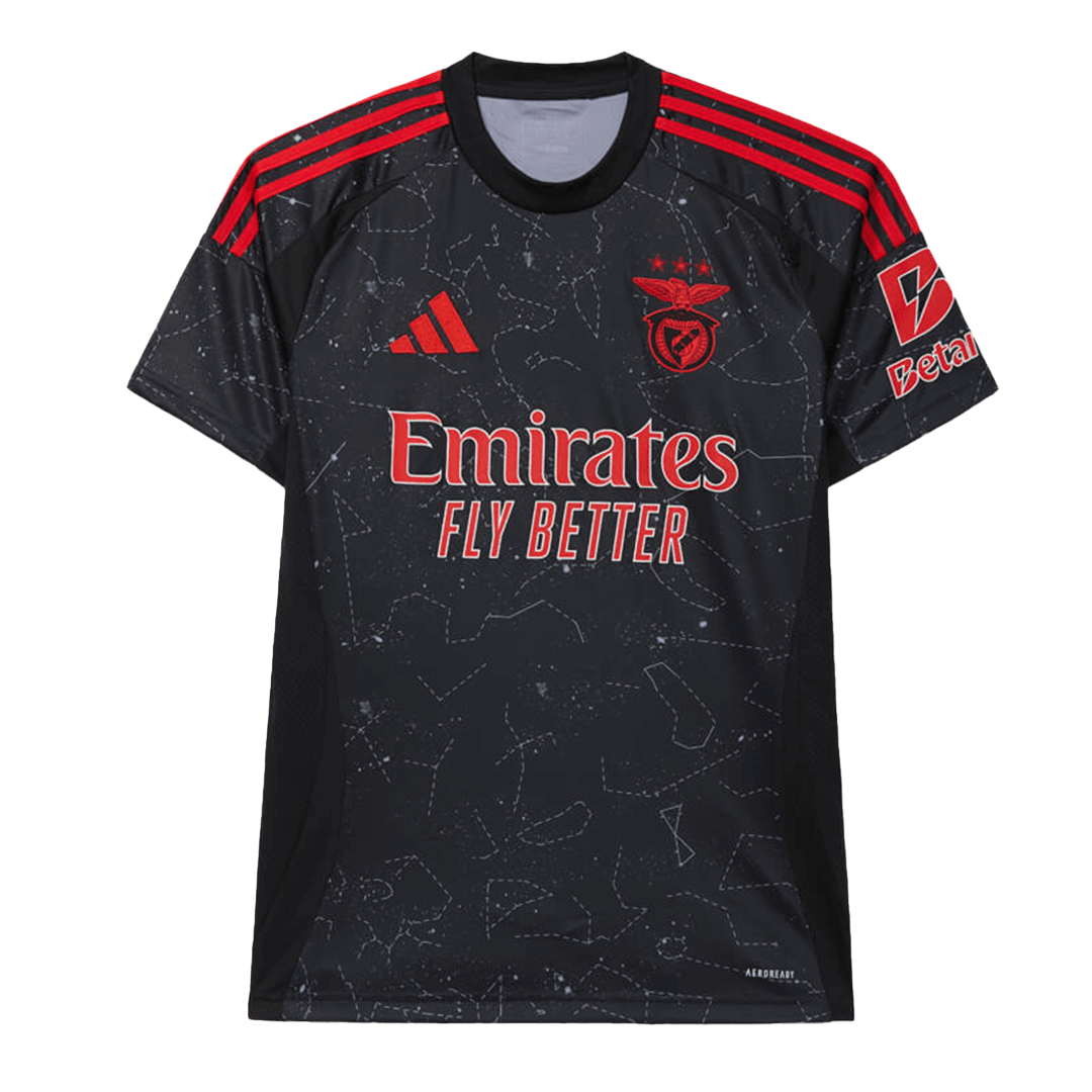 Benfica Soccer Jersey Away Custom Shirt - bestsoccerstore