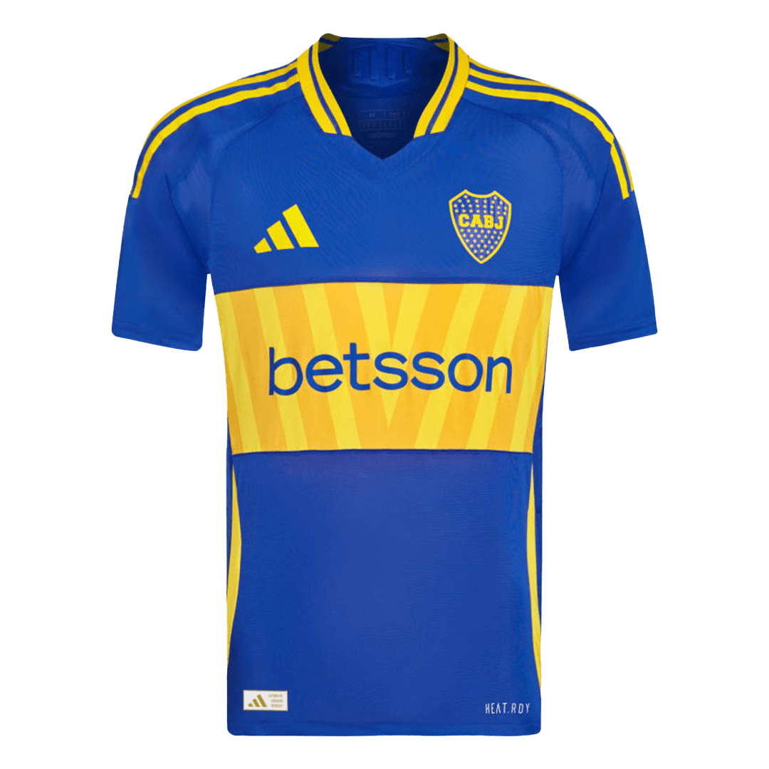 Boca Juniors Home Custom Player Version Soccer Jersey - bestsoccerstore