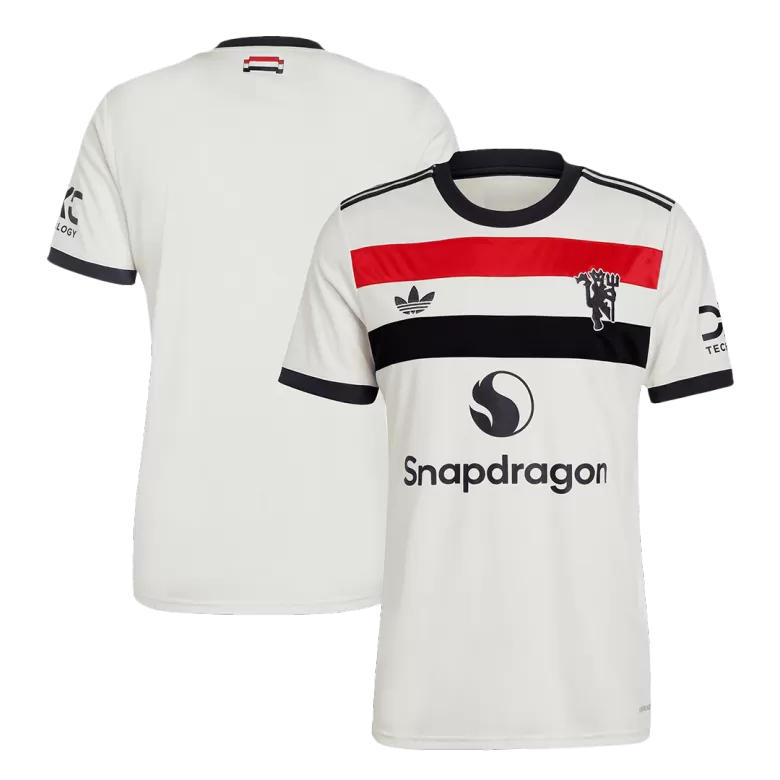 Manchester United Jersey Custom Soccer Jersey Third Away 2024/25 - bestsoccerstore