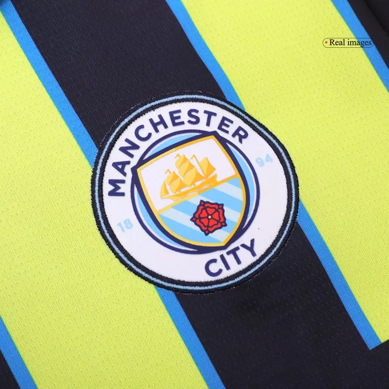 HAALAND #9 Manchester City Soccer Jersey Away Custom Shirt 2024/25 - bestsoccerstore