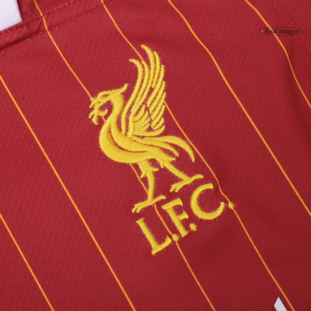Liverpool Soccer Jersey Home Custom Shirt - bestsoccerstore