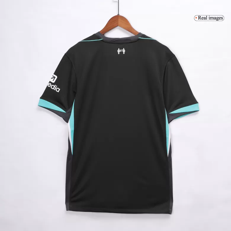 Liverpool Jersey Custom M.SALAH #11 Soccer Jersey Away 2024/25 - UCL - bestsoccerstore