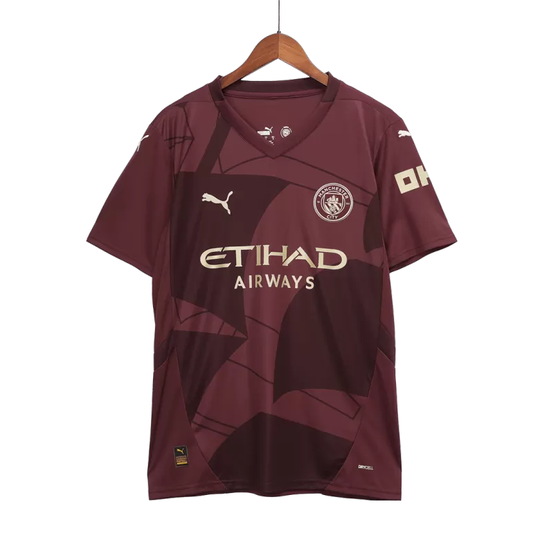 GÜNDOĞAN #19 Manchester City Soccer Jersey Third Away Custom Shirt 2024/25 - bestsoccerstore