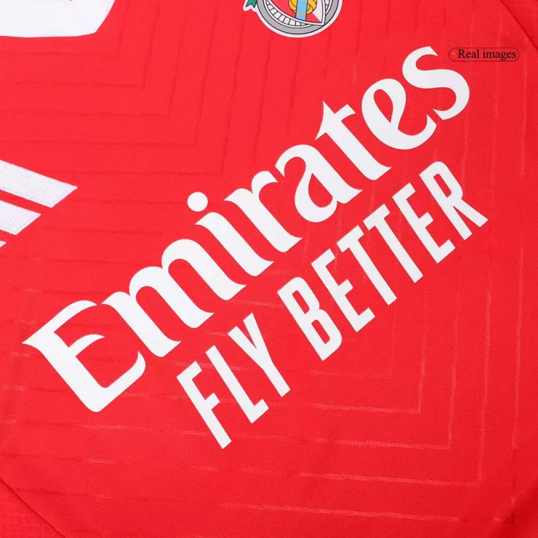 Benfica Soccer Jersey Home Custom Shirt 2024/25 - bestsoccerstore