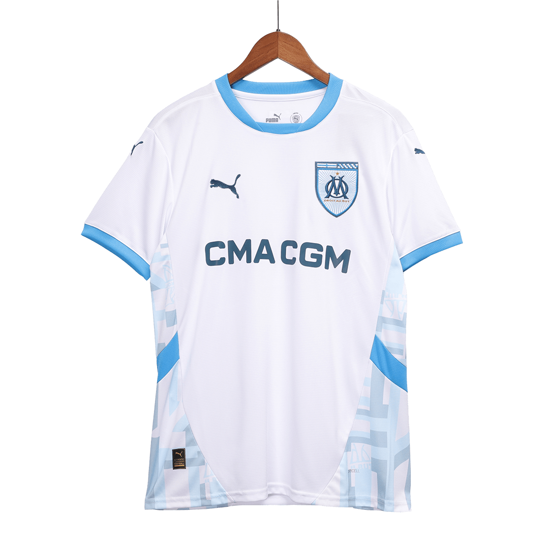 Marseille Soccer Jersey Home Shirt - bestsoccerstore