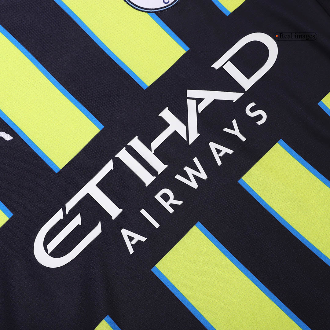 Manchester City Soccer Jersey Away Custom Shirt - bestsoccerstore