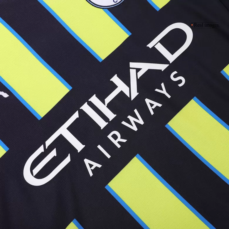 HAALAND #9 Manchester City Soccer Jersey Away Custom Shirt 2024/25 - bestsoccerstore