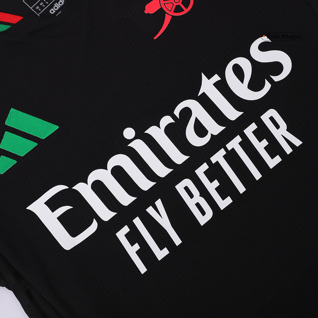 Arsenal SAKA #7 Away Custom Player Version Soccer Jersey - bestsoccerstore