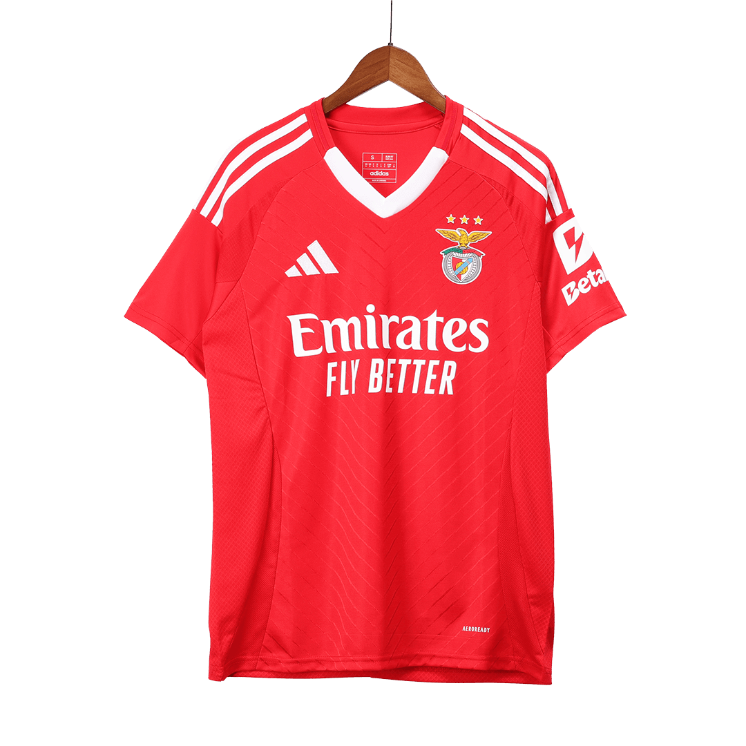 Benfica Soccer Jersey Home Custom Shirt - bestsoccerstore
