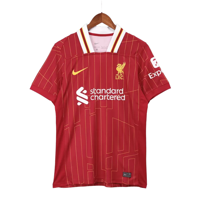 Liverpool Home Custom Full Soccer Kit 2024/25 - bestsoccerstore