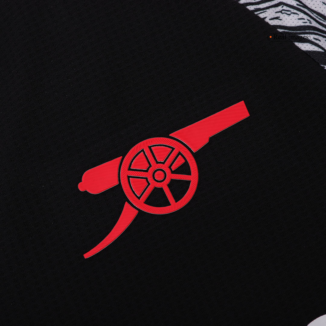 Arsenal SAKA #7 Away Custom Player Version Soccer Jersey - bestsoccerstore