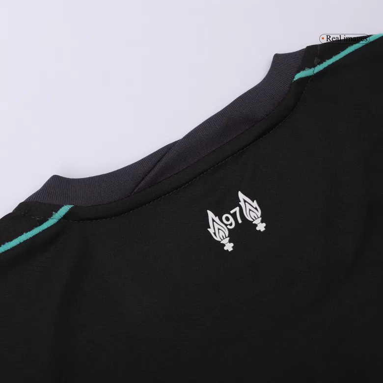Liverpool Jersey Custom M.SALAH #11 Soccer Jersey Away 2024/25 - UCL - bestsoccerstore