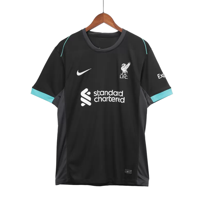 Liverpool Jersey Custom M.SALAH #11 Soccer Jersey Away 2024/25 - UCL - bestsoccerstore