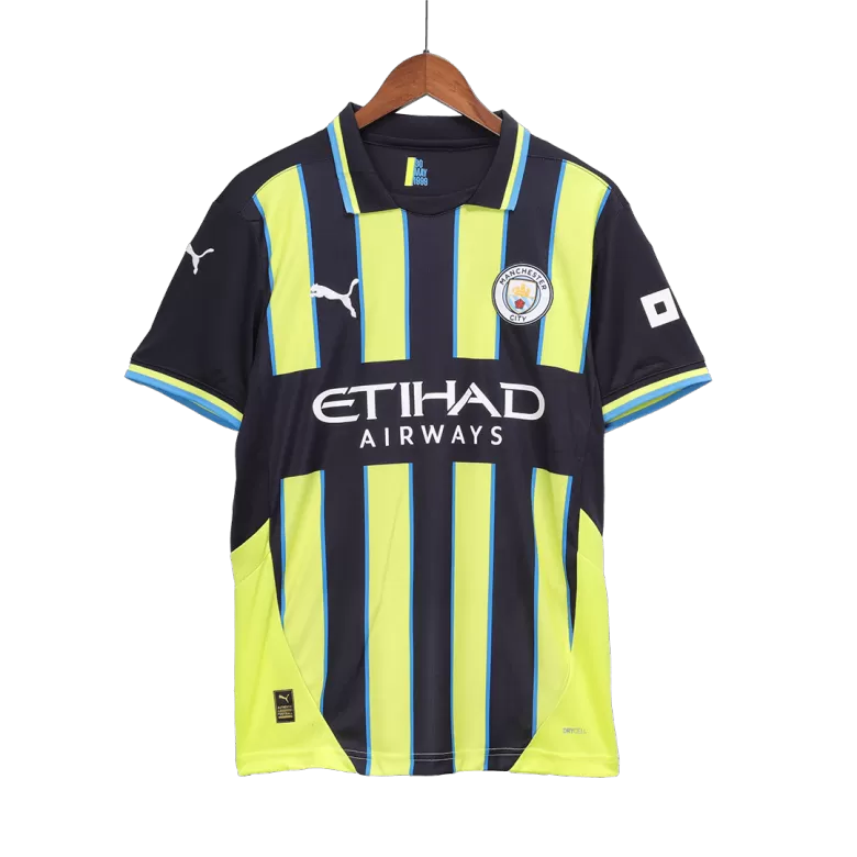 Manchester City Soccer Jersey Away Custom Shirt 2024/25 - bestsoccerstore