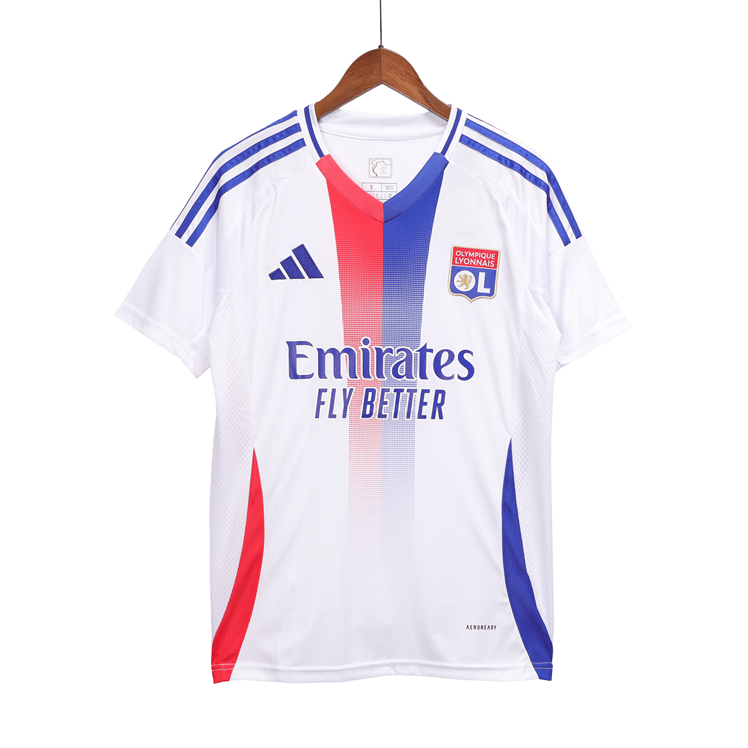 Olympique Lyonnais Soccer Jersey Home Custom Shirt - bestsoccerstore