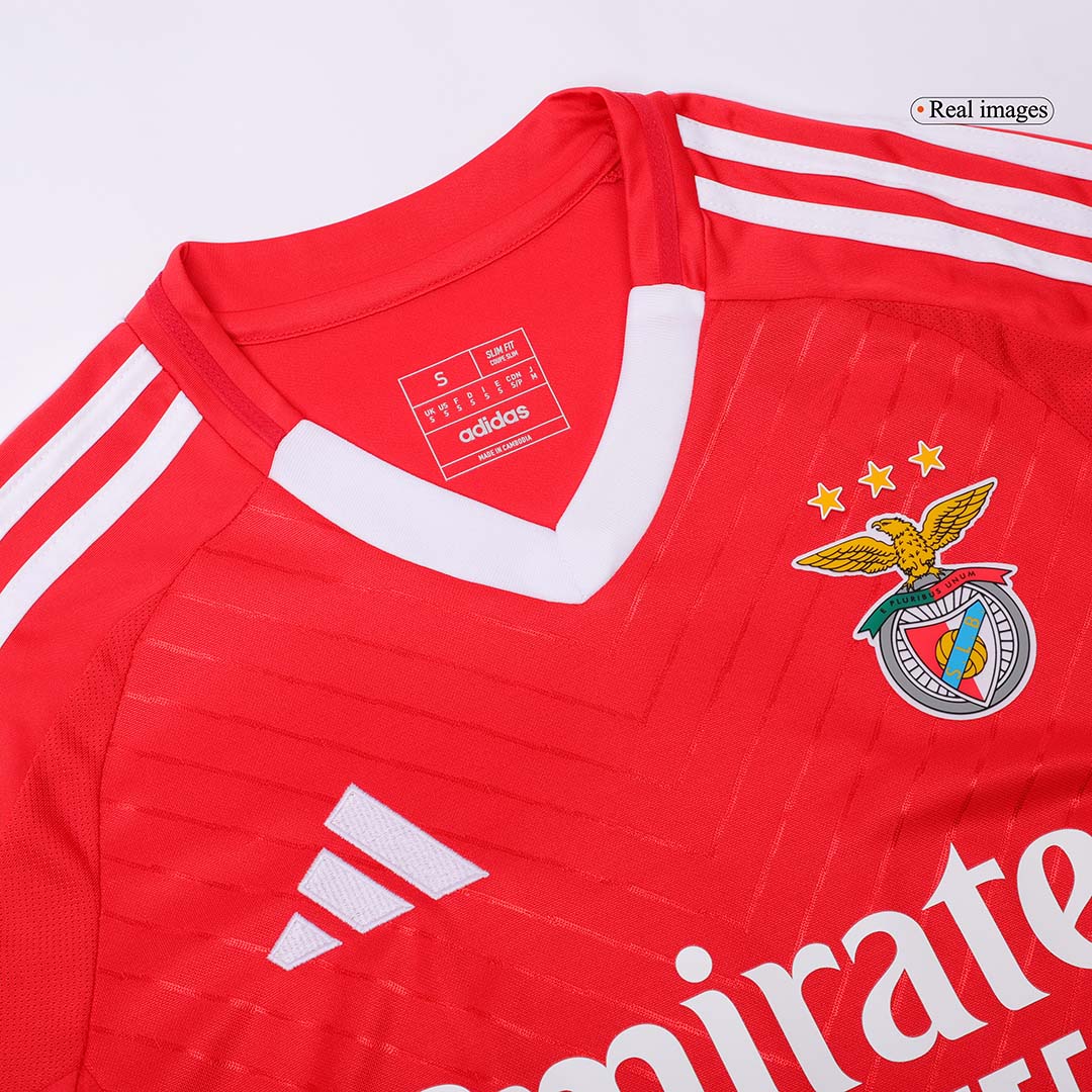 Benfica Soccer Jersey Home Custom Shirt - bestsoccerstore