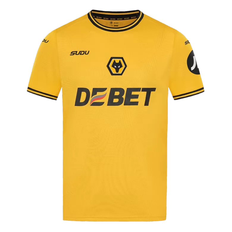 Wolverhampton Wanderers Soccer Jersey Home Custom Shirt 2024/25 - bestsoccerstore