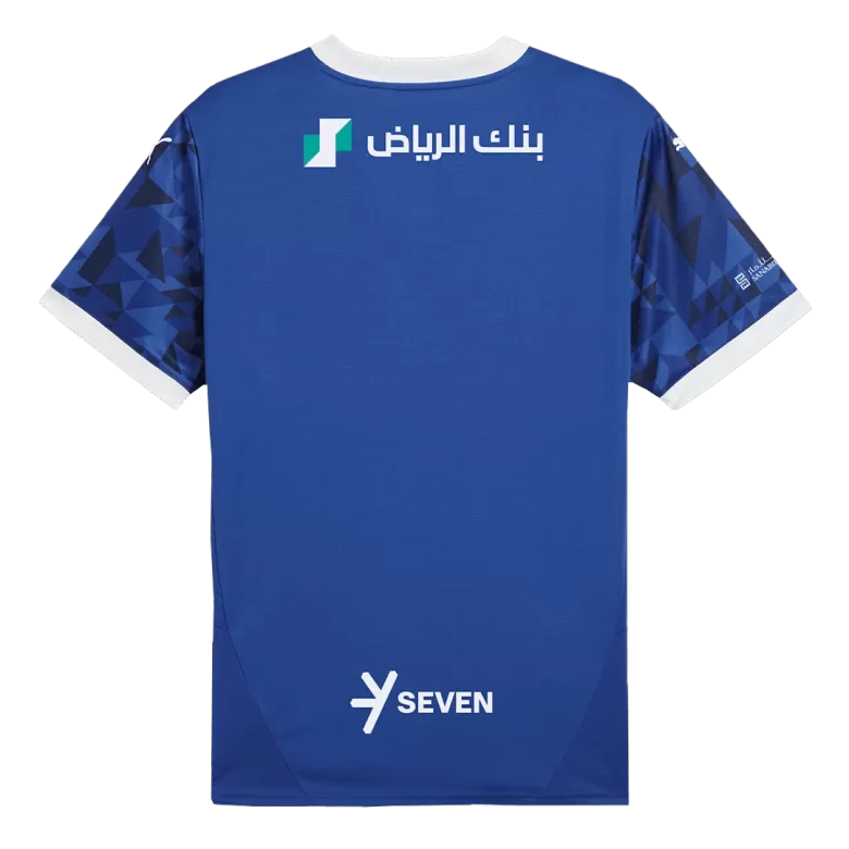 Al Hilal SFC Soccer Jersey Home Custom Shirt 2024/25 - bestsoccerstore