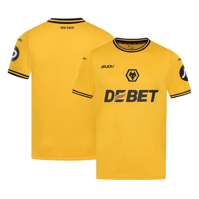 Wolverhampton Wanderers Soccer Jersey Home Custom Shirt 2024/25 - bestsoccerstore