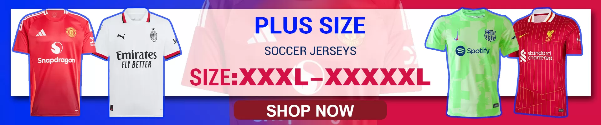 PLUS SIZE JERSEYS - bestsoccerstore