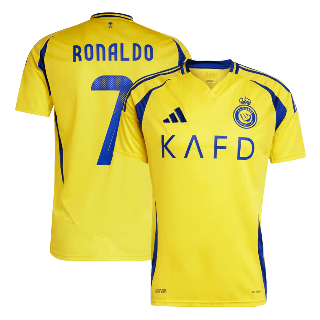 RONALDO #7 Al Nassr Soccer Jersey Home Shirt ACL - bestsoccerstore