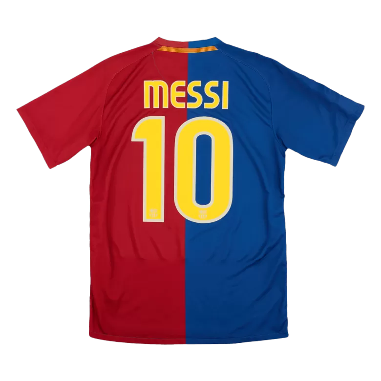  Jersey MESSI #10 Home Retro Soccer Jersey 2008/09 - UCL - bestsoccerstore