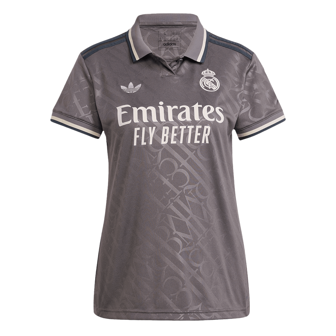 Real Madrid Soccer Jersey Third Away Women's Custom Shirt - bestsoccerstore