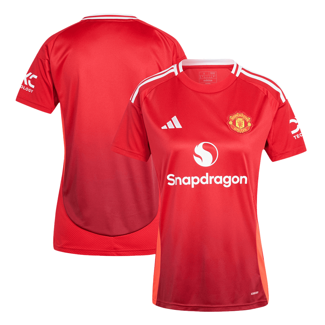 Manchester United Soccer Jersey Home Women's Custom Shirt