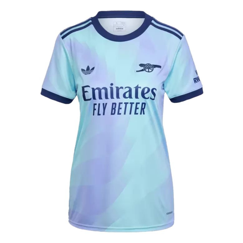 Arsenal Soccer Jersey Third Away Women's Custom Shirt 2024/25 - bestsoccerstore