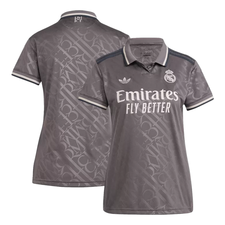 Real Madrid Soccer Jersey Third Away Women's Custom Shirt 2024/25 - bestsoccerstore