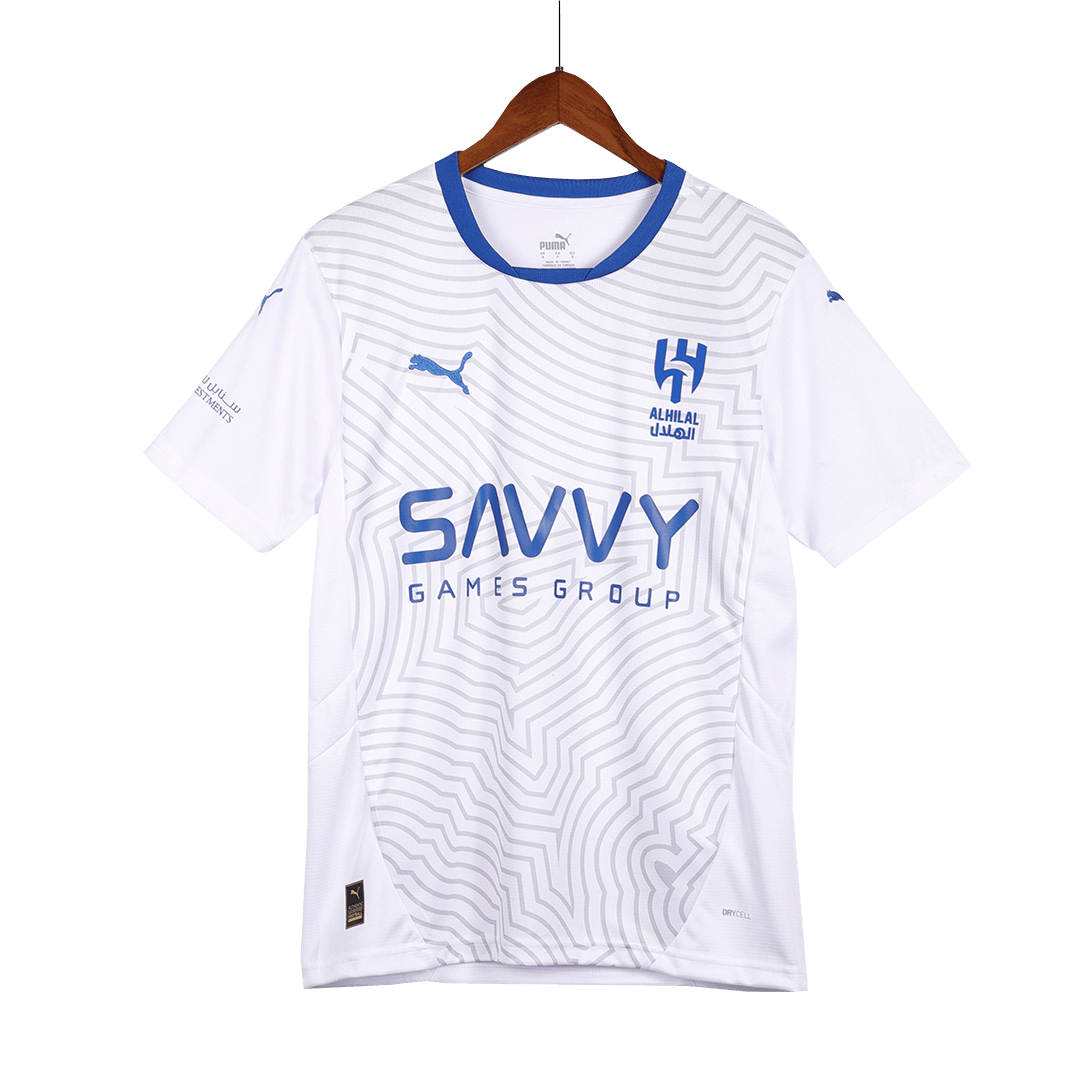 Al Hilal SFC Soccer Jersey Away Custom Shirt - bestsoccerstore