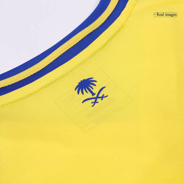 Al Nassr Soccer Jersey Home Custom Shirt 2024/25 - bestsoccerstore