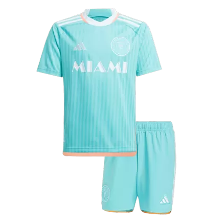 Kids Inter Miami CF Custom Third Away Soccer Kits 2024 - bestsoccerstore