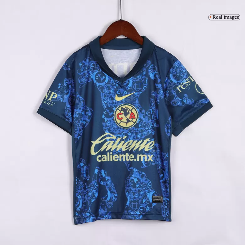 Kids Club America Aguilas Away Soccer Kits 2024/25 - bestsoccerstore