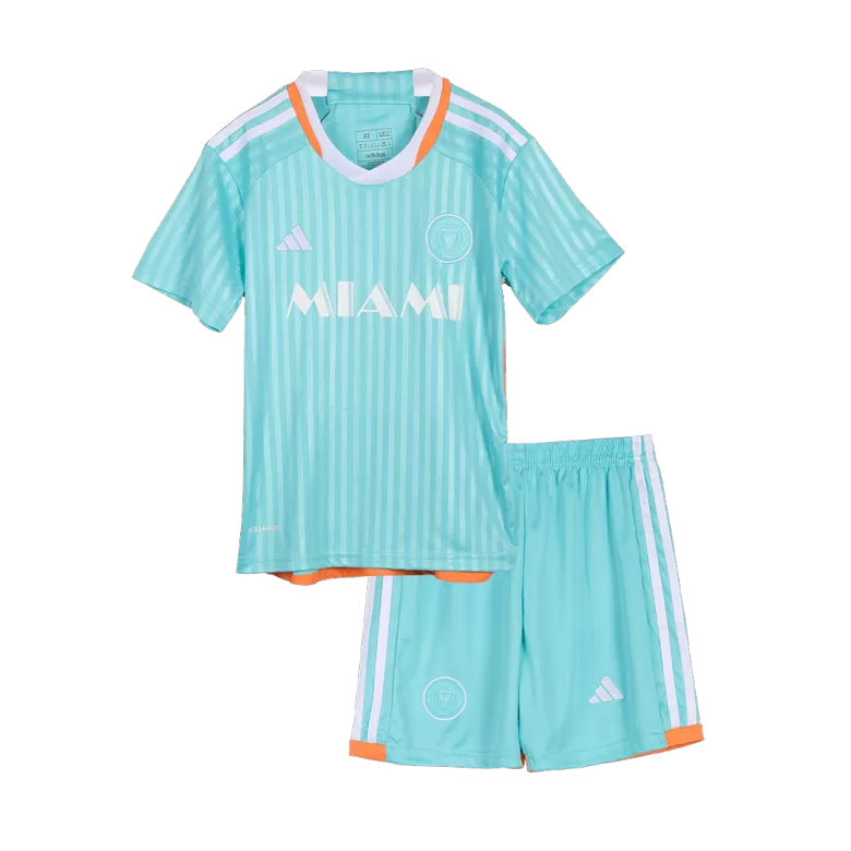 Kids Inter Miami CF Custom Third Away Soccer Kits 2024 - bestsoccerstore