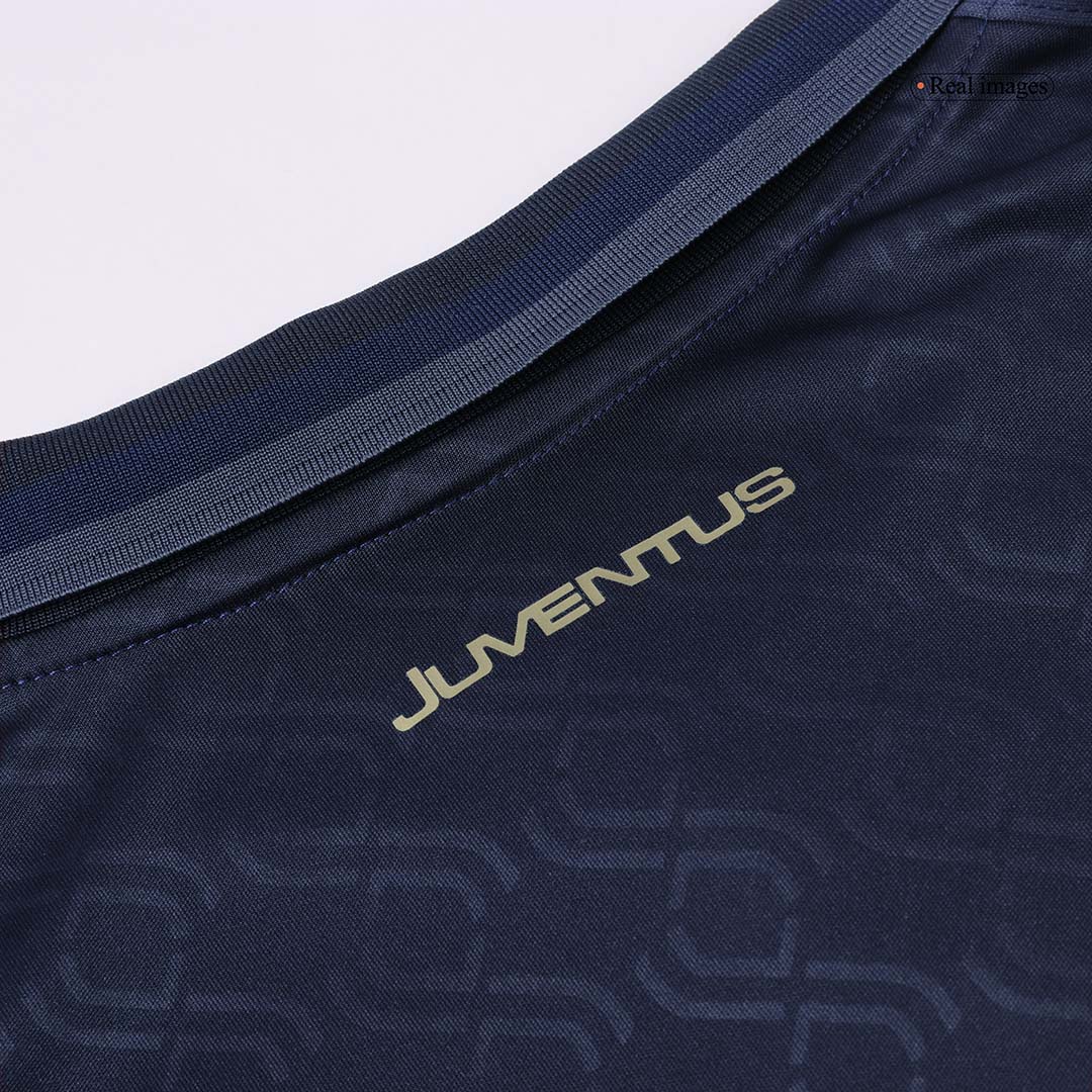 Juventus Soccer Jersey Third Away Custom Shirt Save The Children Sponsor - bestsoccerstore