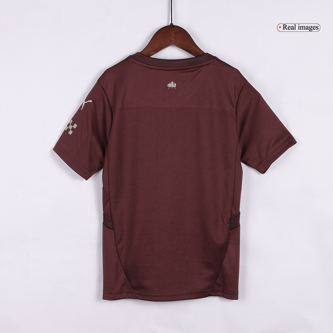 Kids Manchester City Third Away Custom Soccer Kits - bestsoccerstore