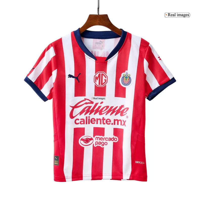 Kids Chivas Home Soccer Kits 2024/25 - bestsoccerstore