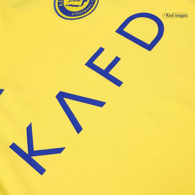 Al Nassr Soccer Jersey Home Custom Shirt 2024/25 - bestsoccerstore