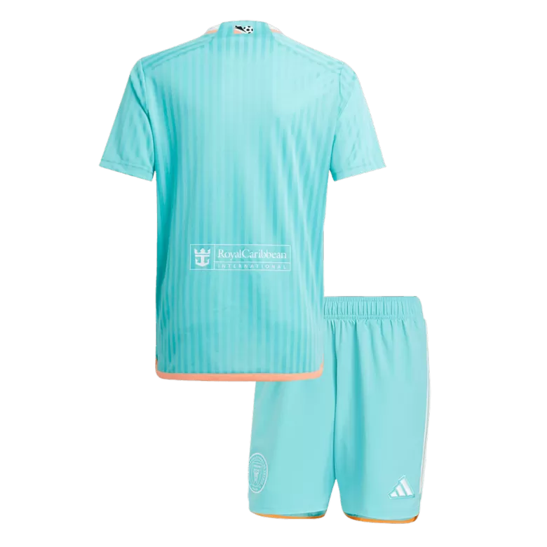 Kids Inter Miami CF Custom Third Away Soccer Kits 2024 - bestsoccerstore