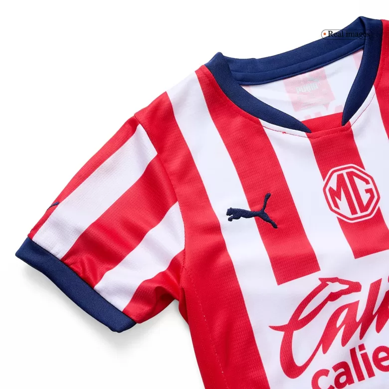 Kids Chivas Home Soccer Kits 2024/25 - bestsoccerstore