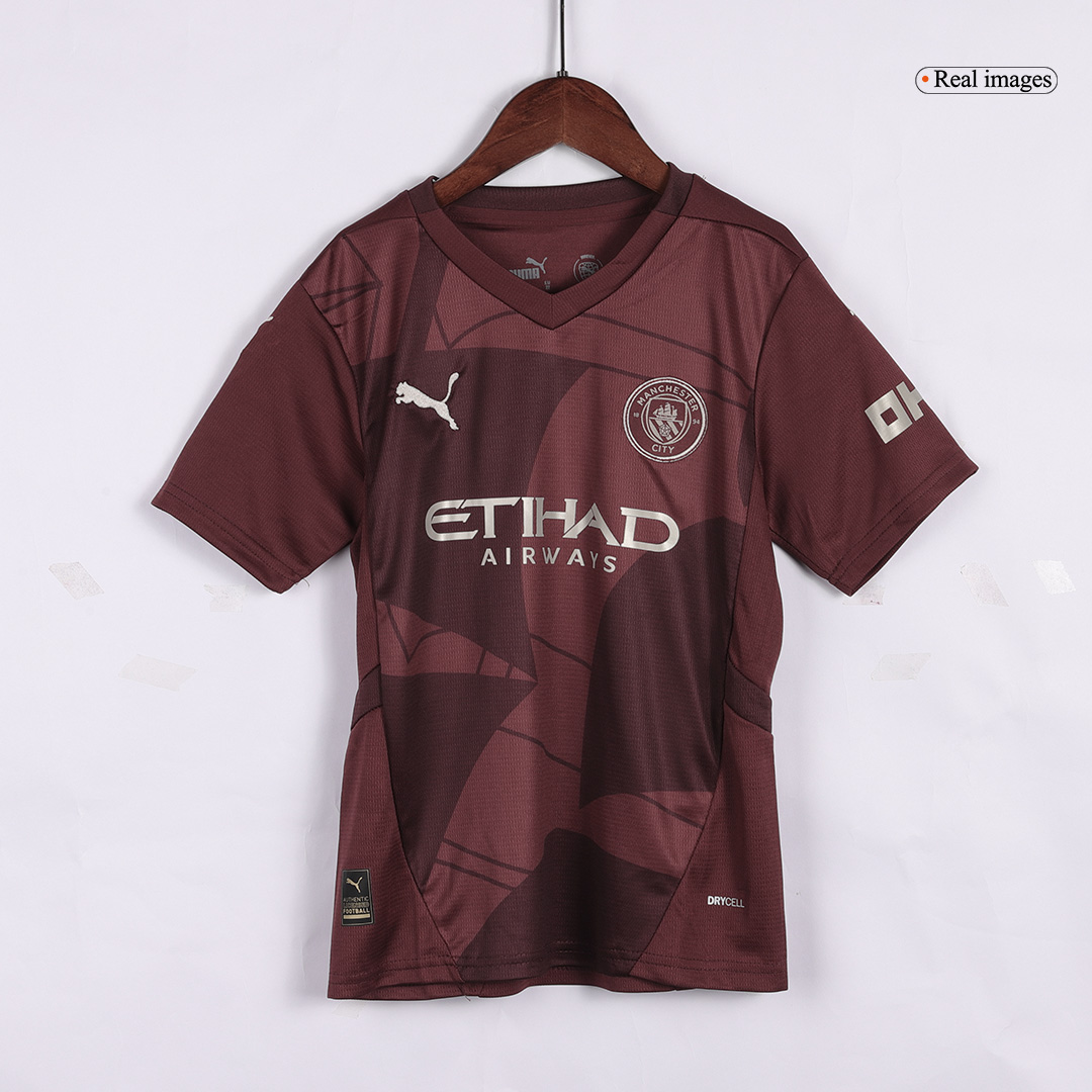 Kids Manchester City Custom Third Away Soccer Kits
