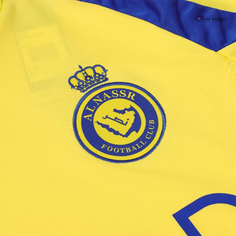 Al Nassr Soccer Jersey Home Custom Shirt 2024/25 - bestsoccerstore