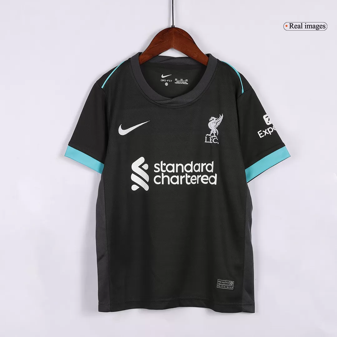 Kids liverpool away kit deals