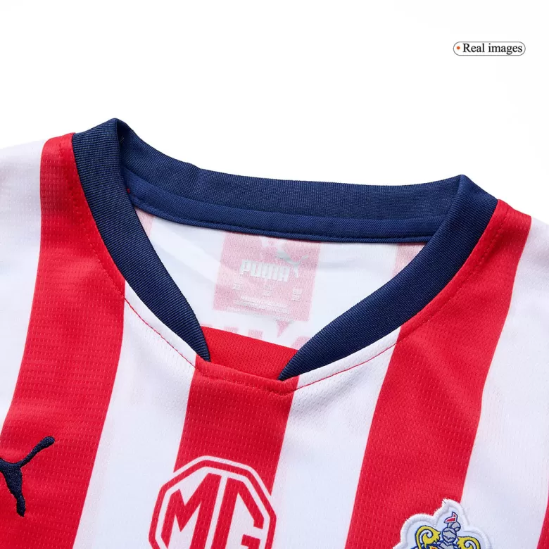 Kids Chivas Home Soccer Kits 2024/25 - bestsoccerstore