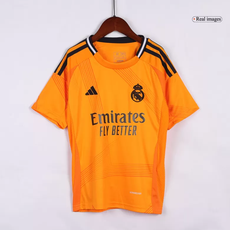 Kids Real Madrid Custom Away Soccer Kits 2024/25 - bestsoccerstore