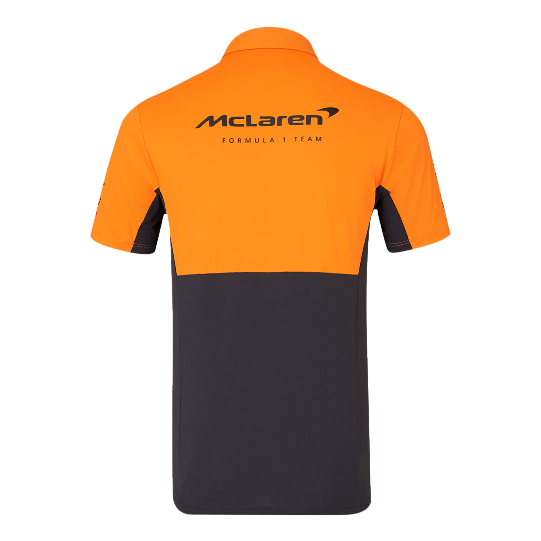 McLaren F1 Orange Team Polo - bestsoccerstore